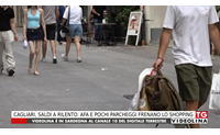 cagliari saldi a rilento afa e pochi parcheggi frenano lo shopping