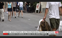 cagliari saldi a rilento afa e pochi parcheggi frenano lo shopping