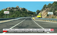 dopo 13 anni riapre la strada di monte pino non una giornata di festa
