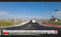 samassi riapre il ponte sul flumini mannu collegamento strategico