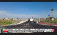 samassi riapre il ponte sul flumini mannu collegamento strategico