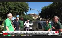 paulilatino le ronde contro gli incendi sindaco assessori cittadini