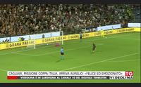 cagliari missione coppa italia arriva aurelio felice ed emozionato