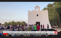 siliqua riabbraccia santa margherita restaurata la chiesa riapre al culto