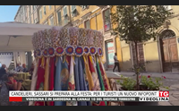 candelieri sassari si prepara alla festa per i turisti un nuovo infopoint