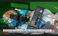 la raccolta della plastica in emergenza impianti saturi e ritiri irregolari