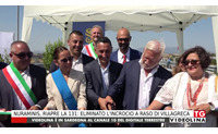 nuraminis riapre la 131 eliminato l incrocio a raso di villagreca
