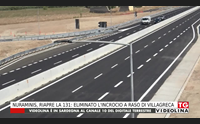 nuraminis riapre la 131 eliminato l incrocio a raso di villagreca