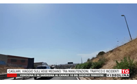 cagliari viaggio sull asse mediano tra manutenzioni traffico e incidenti
