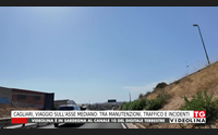 cagliari viaggio sull asse mediano tra manutenzioni traffico e incidenti