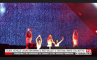 olbia achille lauro infiamma il red valley il festival parte col botto