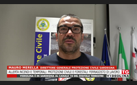 allerta incendi e temporali protezione civile e forestali ferragosto di lavoro