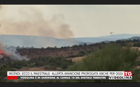 incendi ecco il maestrale allerta arancione prorogata anche per oggi