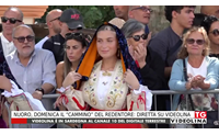nuoro domenica il cammino del redentore diretta su videolina