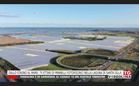 dallo stagno al mare 75 ettari di pannelli fotovoltaici nella laguna di santa gilla