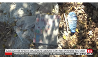 cagliari tra rifiuti e discariche abusive centro e periferie nel caos