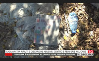 cagliari tra rifiuti e discariche abusive centro e periferie nel caos