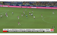 cagliari la partenza perfetta romano firma l 1 0 contro il parma