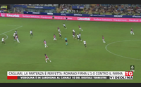 cagliari la partenza perfetta romano firma l 1 0 contro il parma