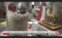 in sardegna le reliquie di teresina di lisieux la santa della piccola via