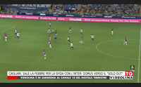 cagliari sale la febbre per la sfida con l inter domus verso il sold out