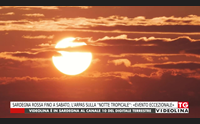 sardegna rossa fino a sabato l arpas sulla notte tropicale evento eccezionale