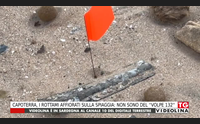 capoterra i rottami affiorati sulla spiaggia non sono del volpe 132