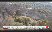 l incendio di arzana i testimoni paura e sgomento scenario infernale
