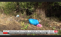 rifiuti abbandonati nelle strade a sennori sar tolleranza zero