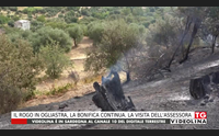 il rogo in ogliastra la bonifica continua la visita dell assessora