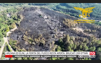 arzana ed elini la ferita del fuoco resta aperta bruciati 200 ettari