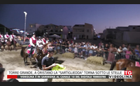 torre grande a oristano la sartigliedda torna sotto le stelle