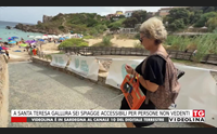 a santa teresa gallura sei spiagge accessibili per persone non vedenti