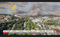 macomer fiamme e terrore a funtana giaga 4 persone evacuate