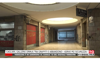 cagliari gallerie ormus tra graffiti e abbandono serve pi sicurezza