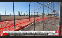 traffico intenso a olbia ancora chiuse le rampe della sopraelevata