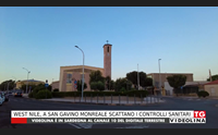 west nile a san gavino monreale scattano i controlli sanitari