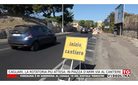 cagliari la rotatoria pi attesa in piazza d armi via al cantiere