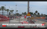 cagliari doppio volto cantiere fantasma in via roma ruspe in piazza d armi