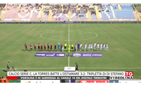 calcio serie c la torres batte l ostiamare 3 2 tripletta di di stefano