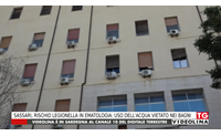 sassari rischio legionella in ematologia uso dell acqua vietato nei bagni