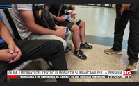 olbia i migranti del centro di monastir si imbarcano per la penisola