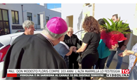 pau don modesto floris compie 103 anni l alta marmilla lo festeggia