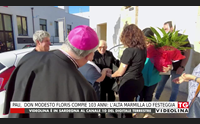 pau don modesto floris compie 103 anni l alta marmilla lo festeggia