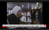 cagliari 40 anni la visita di madre teresa ha portato carit e misericordia