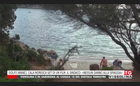 golfo aranci cala moresca set di un film il sindaco nessun danno alla spiaggia