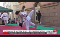 oristano citt palestra sport e solidariet invadono il centro