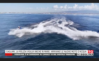 cagliari la polizia vigilia anche in mare arrivano le nuove moto d acqua