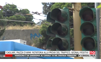 cagliari piazza d armi rotatoria alla prova del traffico segnali positivi