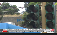 cagliari piazza d armi rotatoria alla prova del traffico segnali positivi